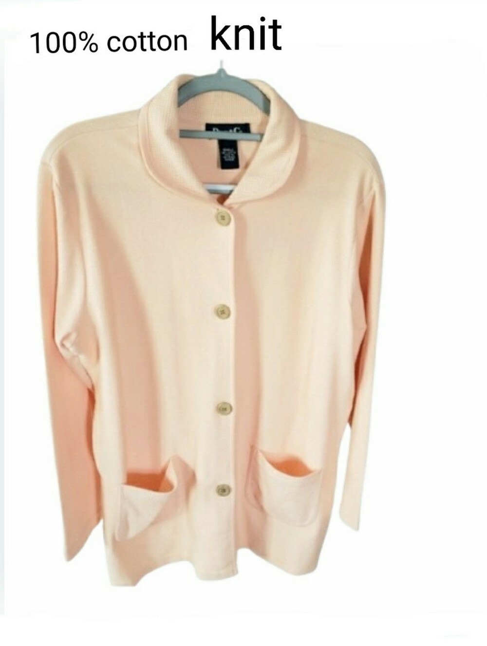 Vintage 90's Cotton Knit Blazer